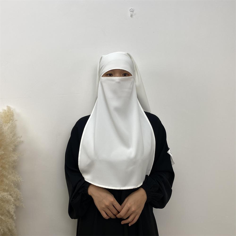 Women Fashion High Quality Hijabs Girl Muslim Ethnic Scarves Shawls Adjustable Nylon Headscarf Turkish Daily