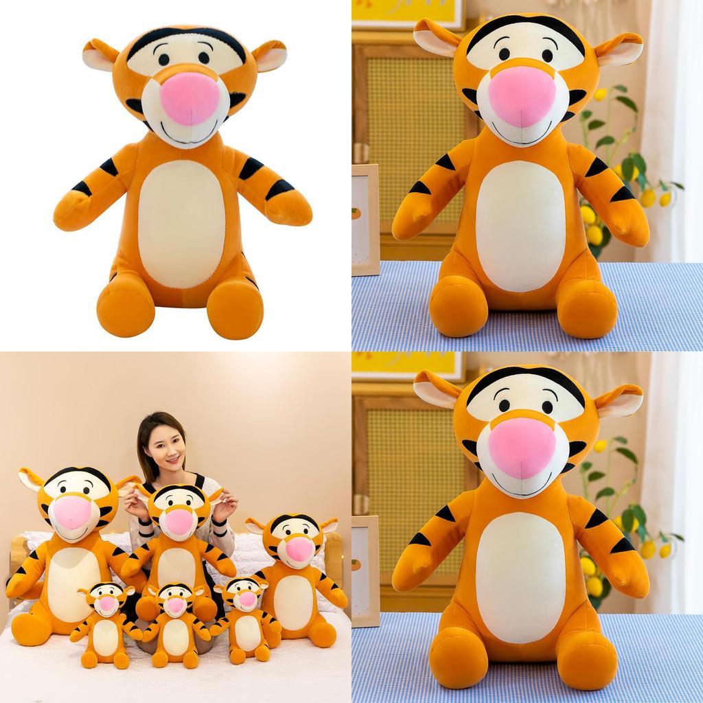 Cozy And Cute Jumping Tiger Plush Doll Perfect For Childrens Day Gift And Bed Pillow