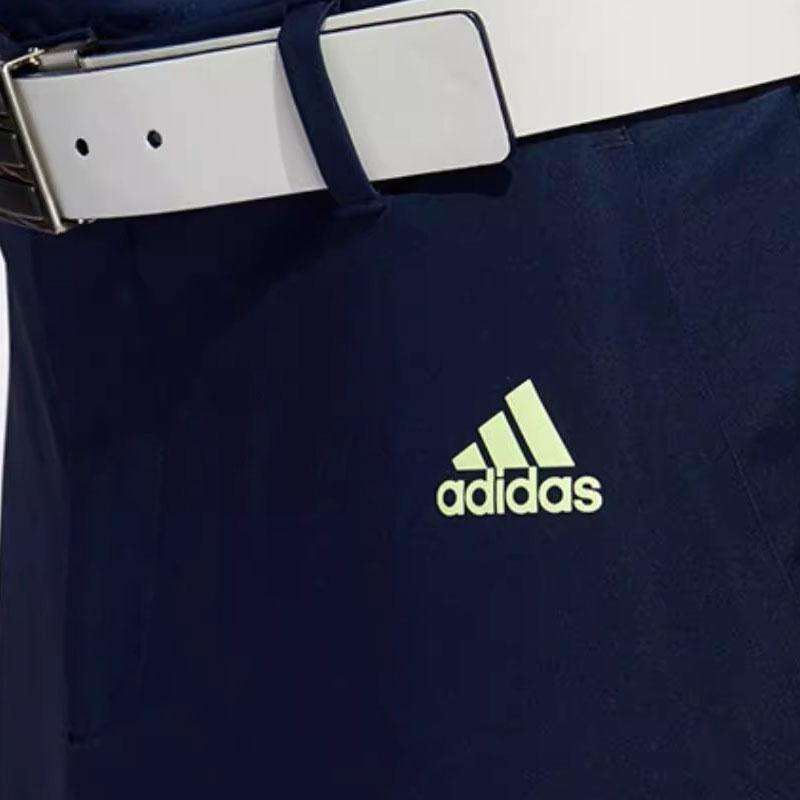 Adidas Solid Color Logo Straight Leg Sports Shorts Men Shorts Blue FJ9811