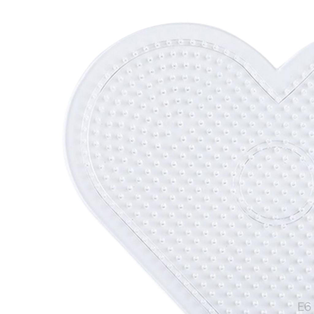 Beads Boards Clear Plastic Pegboards Template for DIY Projects 5mm