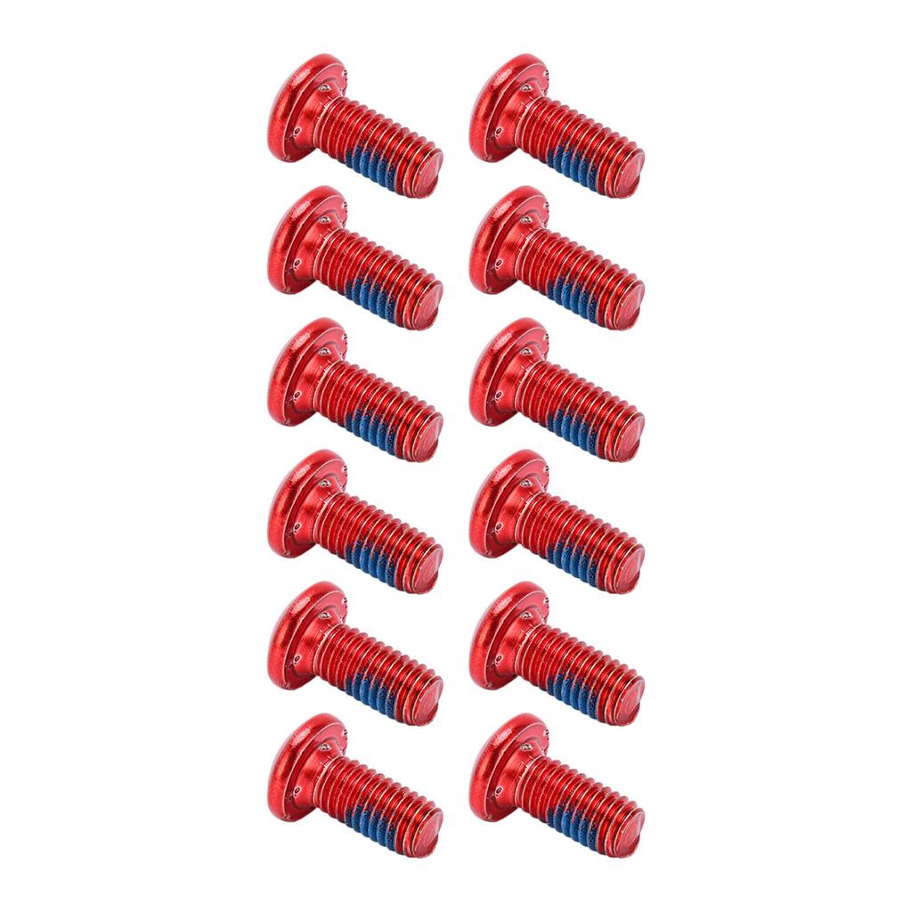 BOLANY 12pcs Mountain Bike Disc Brake Rotor Bolts Screws Alloy Steel Disc Rotor Screws