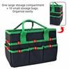 Multiple Pockets Teacher Tote Bag 600D Nylon Fabric Craft Organizer Tote Bag  Home Organization