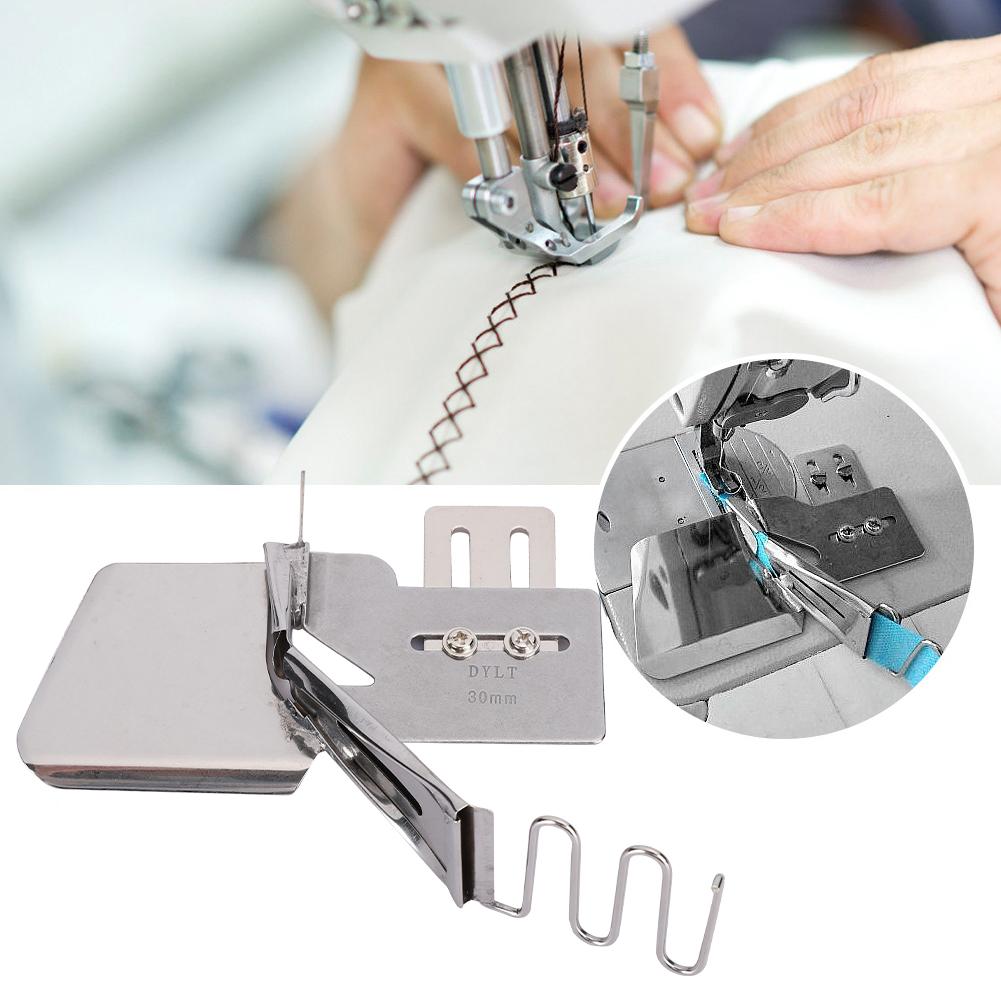 Sewing Hemmer 4 Fold Industrial Accessories Tape Binder Computer Controlled Lockstitch Machine30mm