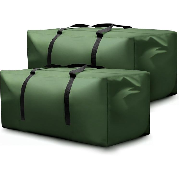Christmas Tree Storage Bag Fits 9-12 ft Tall Christmas Tree, Outdoor Patio Cushion Storage Bag 420D Oxford Waterproof Extra Large with Zipper and