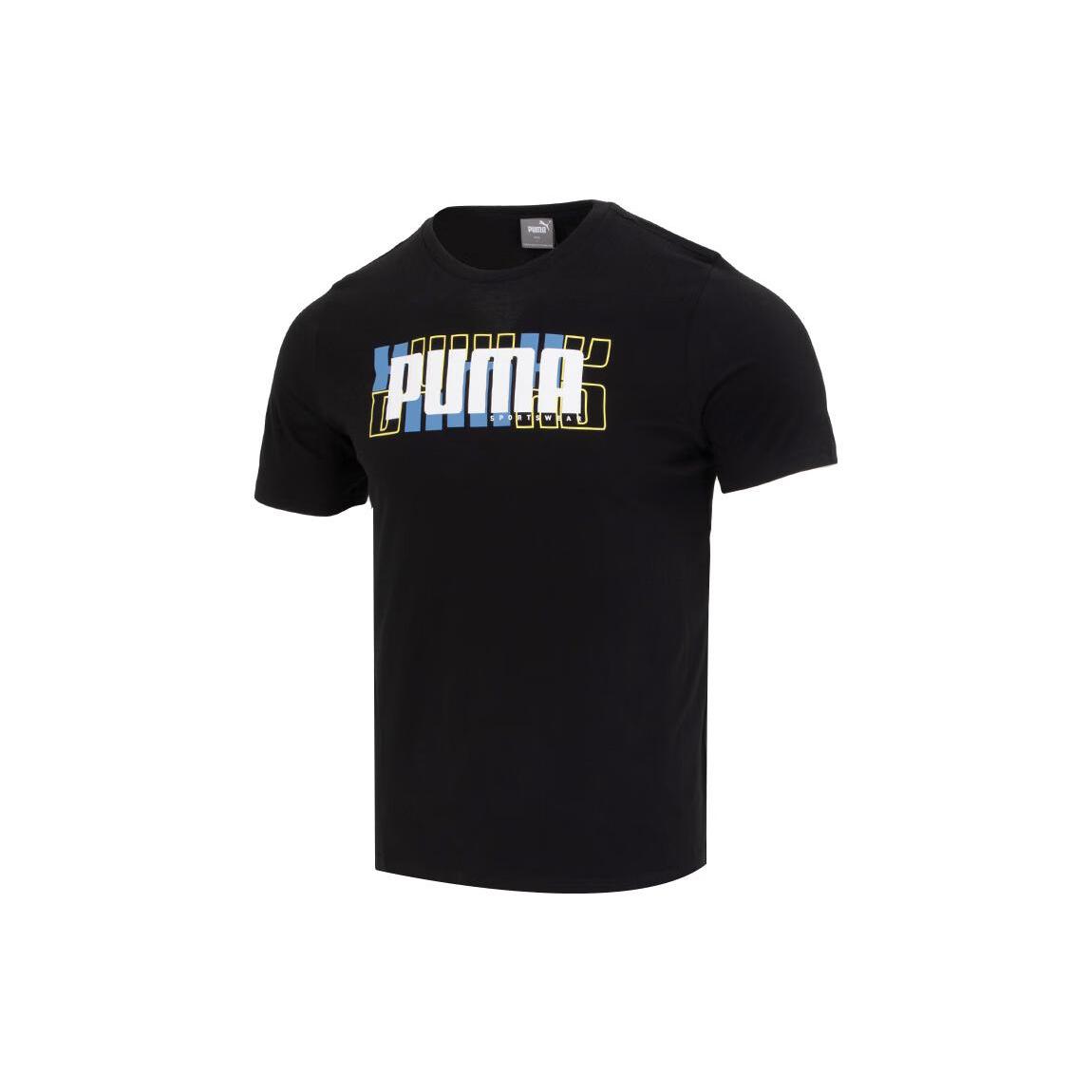 

Новые мужские черные футболки PUMA 845911-51 S