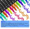 Dual-Tip Acrylic Water-Based Marker Brush Pens - Dududu Head Bestseller