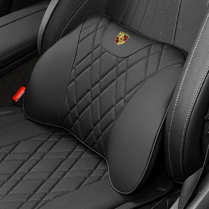 Porsche Cayenne, Macan, Panamera, 911/718 Car Headrest & Lumbar Support Cushions
