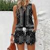 European and American Summer Casual Suit Fashionable and Simple Women's Vacation Suit Loose 1116 New Models