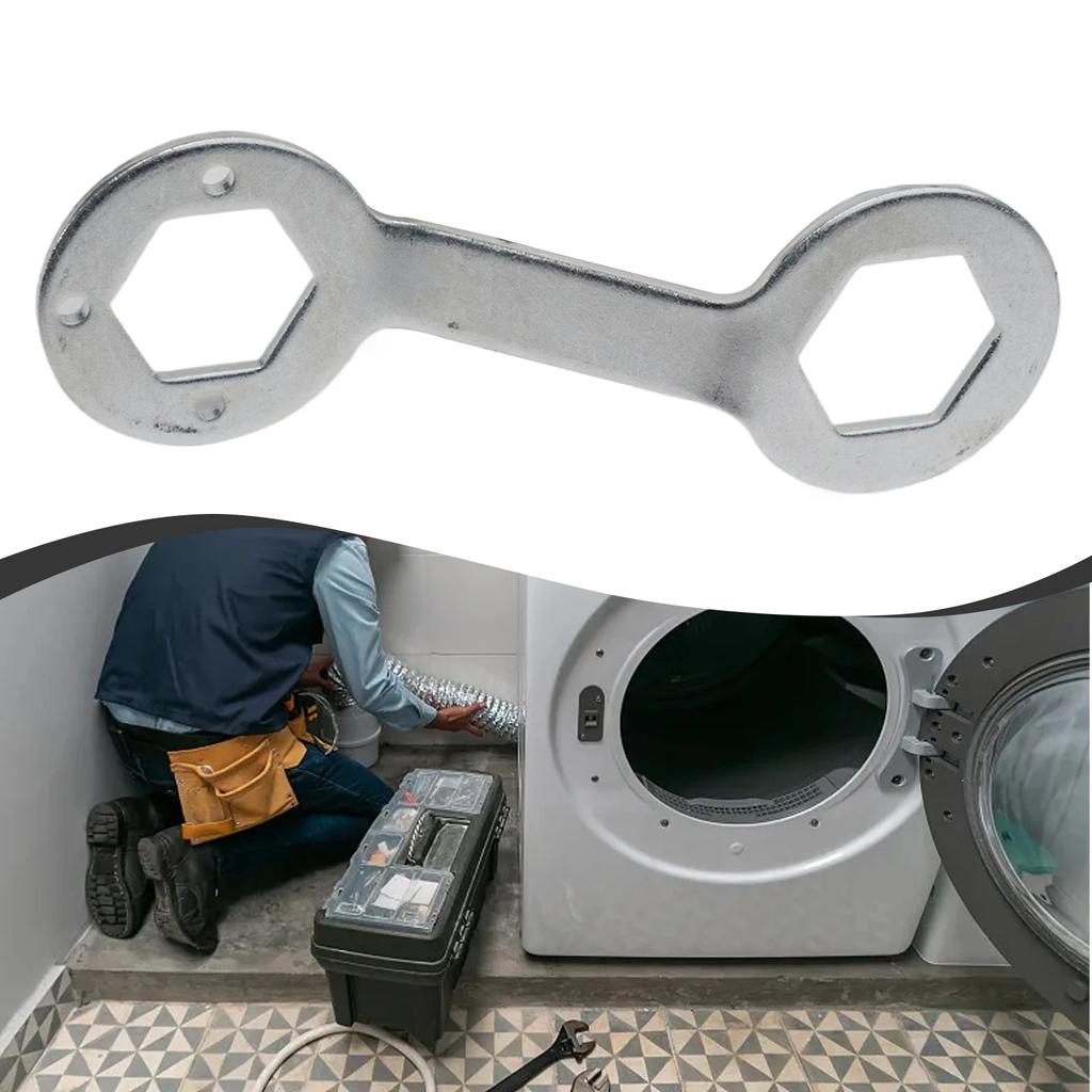 Washing Machine Special Repair Wrench Washing Machine Maintenance Cleaning Wrench 36/38mm Nut Thickening Long Sleeve Spanner