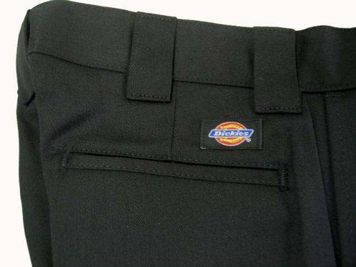 Dickies WP873 Low-Rise Pants (Imported) (Waist 28/Leg 30, Black)