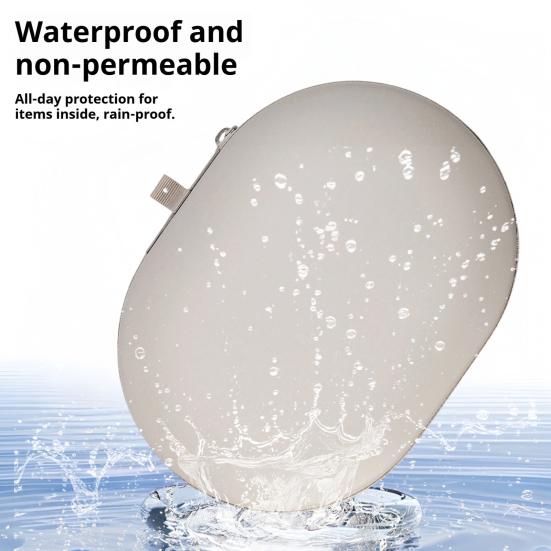 Headphone Storage Bag Water-resistant Wear-resistant Dirt-resistant Universal Earbuds Protector with Zipper Closure