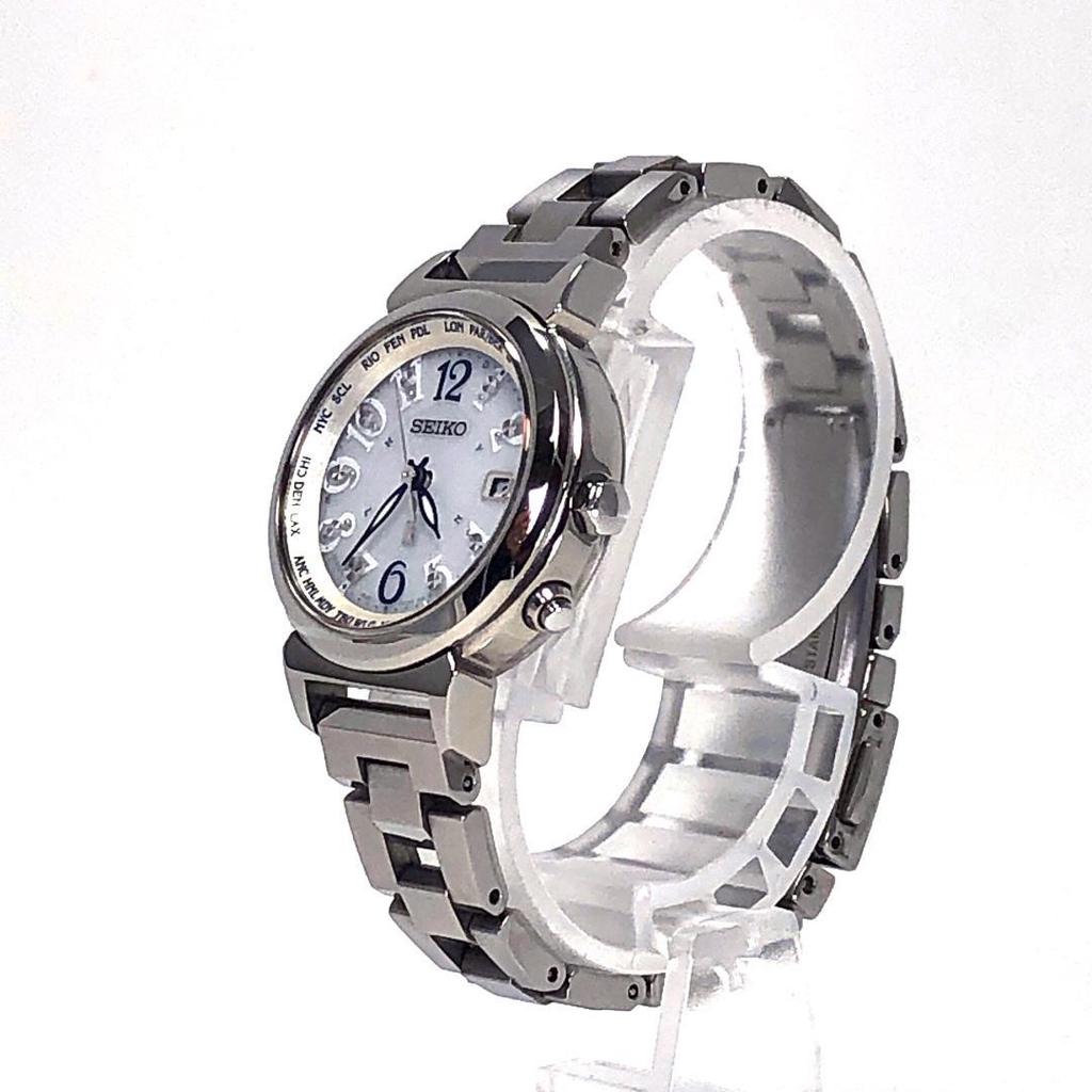 [USED] Seiko / Lucia Lucky Passport 1B25-0AA0 / Solar Radio Controlled