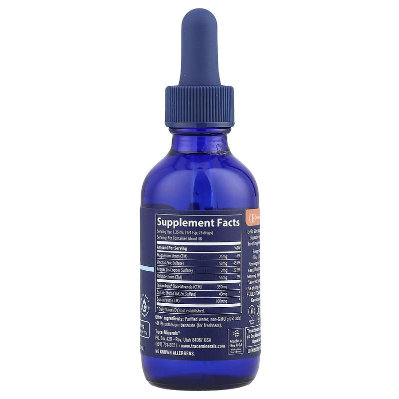 Ionic Zinc, 50 Mg, 2 Fl Oz (59 Ml)