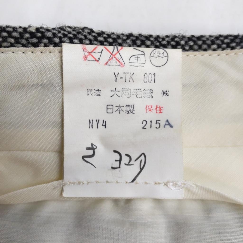 80s-90s Japan Vintage Newyorker trousers W74 women M approx inseam 80cm gray(USED)