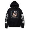 Demon Slayer Anime Hooded Tengen Uzui Printed Men Hoodies Comfortable Unisex Oversized Sweatshirt Harajuku Streetwear