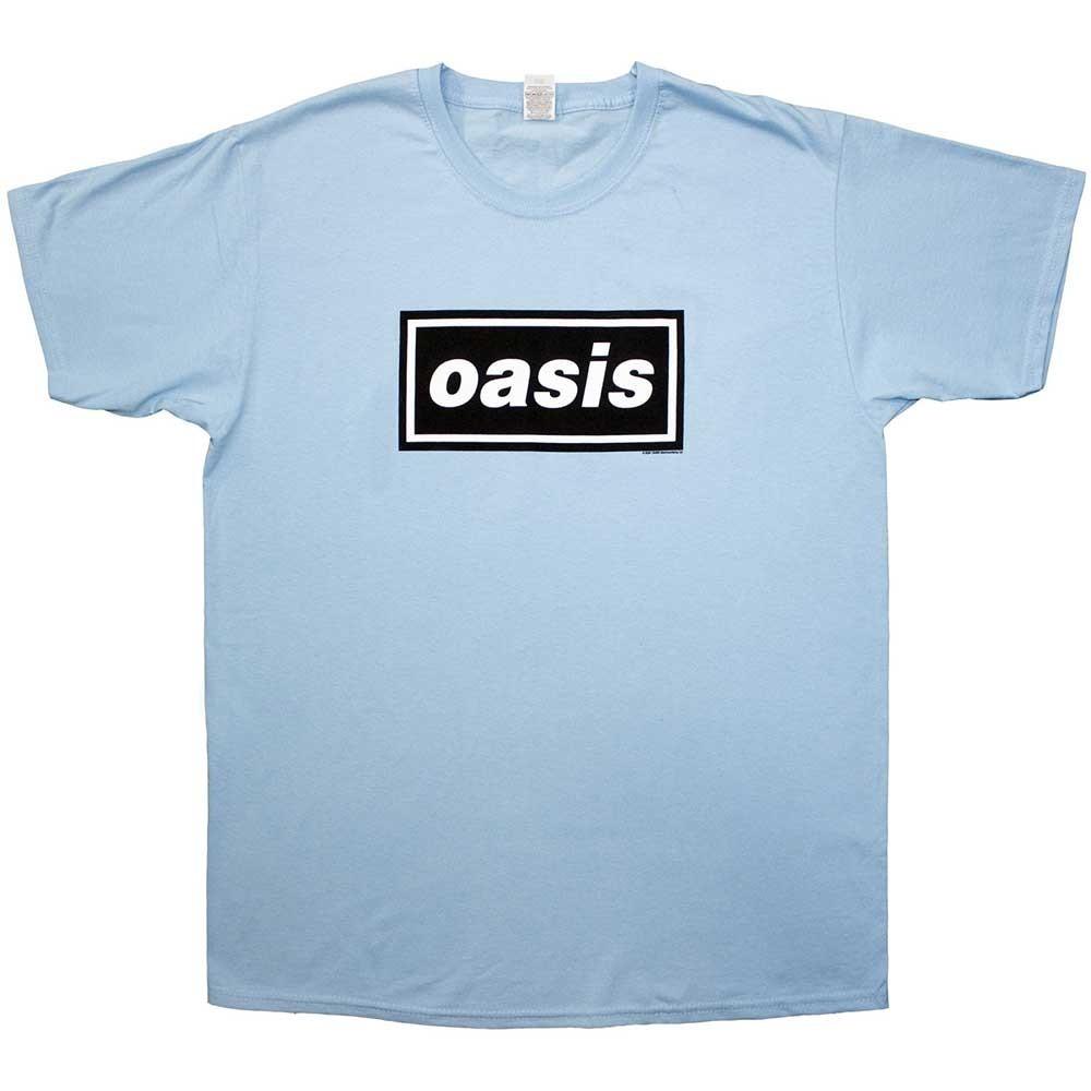 

Oasis Decca Logo Sky Blue Official T-Shirt L