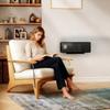 Ceramic Wall Heater 1000/2000W, Electric Radiator, Fan, Thermostat, Timer, 54x18.7x12.3cm, Black