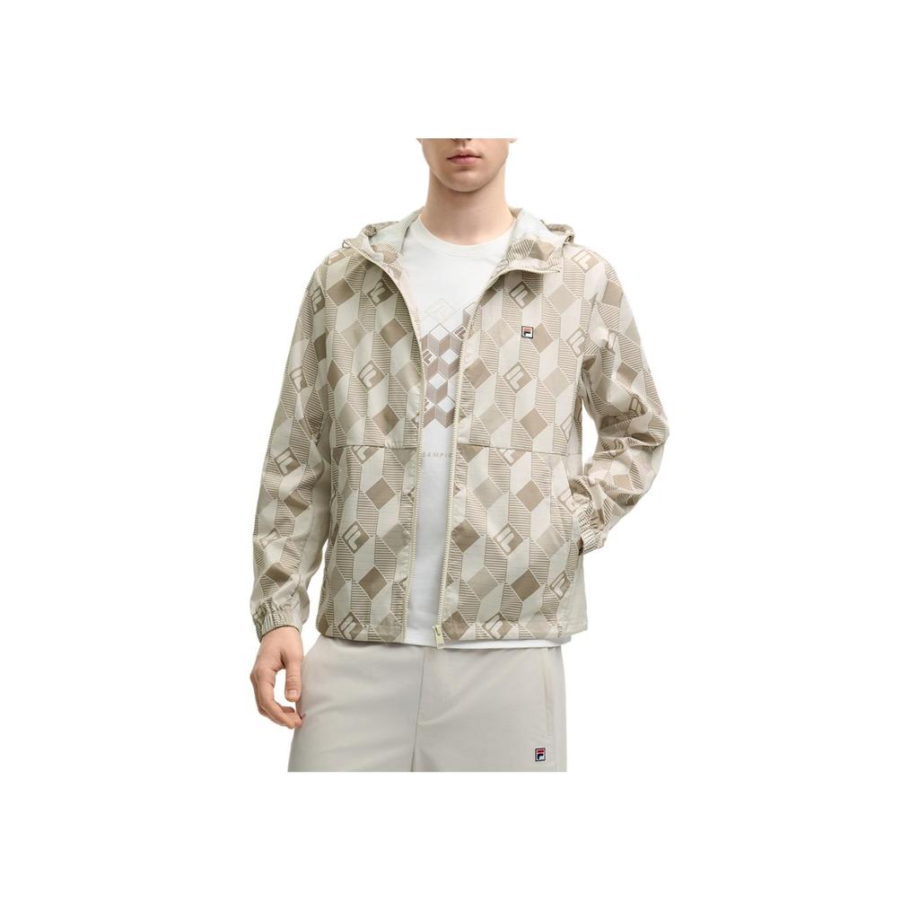 New FILA Jackets Coats Men's All Over Print F11M528708F-ZA