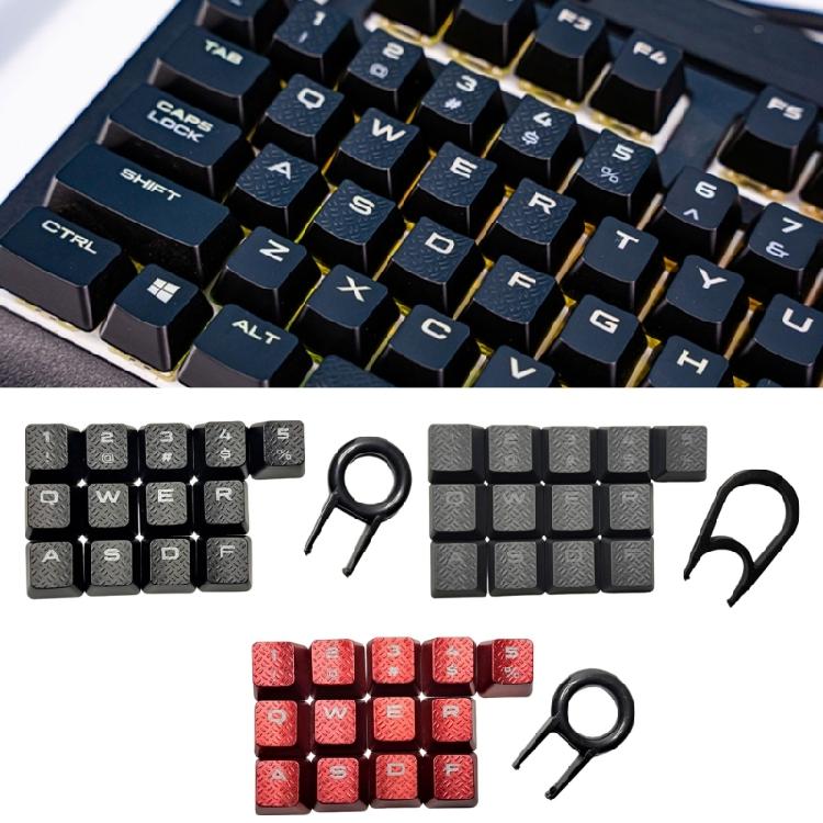 Set di 13 Tasti Antiscivolo per K70 RGBK70 K95 K90 K65 Migliora la Presa e il Comfort per Lunghe Ore di Digitazione o Gioco
