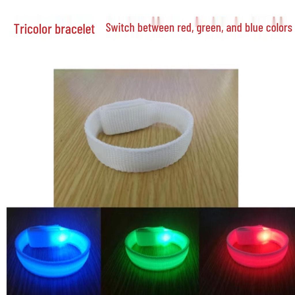 Dobíjecí LED sportovní náramek měnící barvu