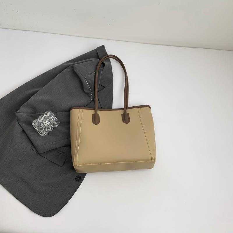 

Ретро сумка большой вместимости женская сумка 2025 осень новая модная универсальная сумка-тоут большая вместимость на плечо для поездок на работу хаки