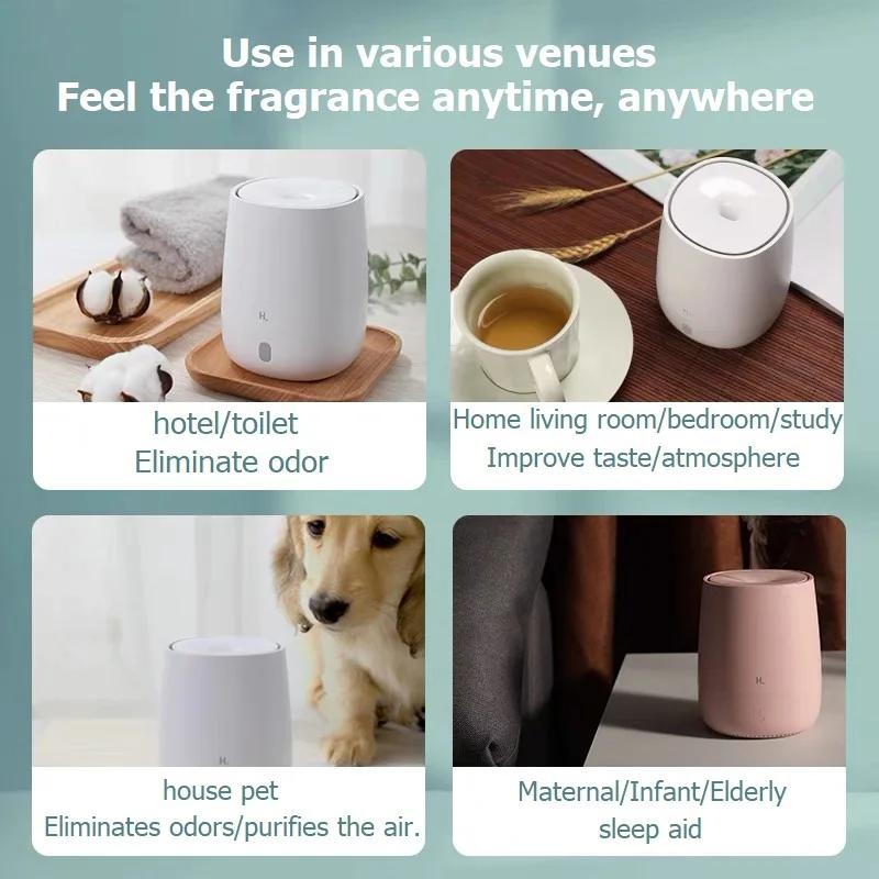 MIjia HL Air Humidifier Aroma Diffuser Ultrasonic Cool Mist Maker Fogger Essential Oil Difusor Led Night Light Home-Appliance