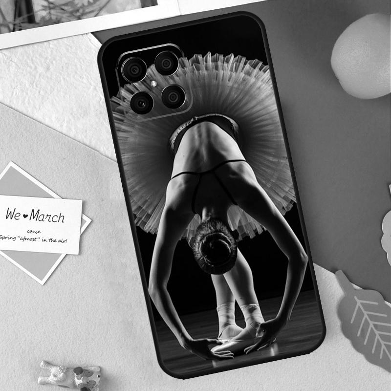 Ballerina Ballet Dance Girl Case For Honor 90 50 70 Lite X9b X9a X8b X8a X8 X9 X9c Honor 200 Pro Magic 7 5 6 Lite Cover