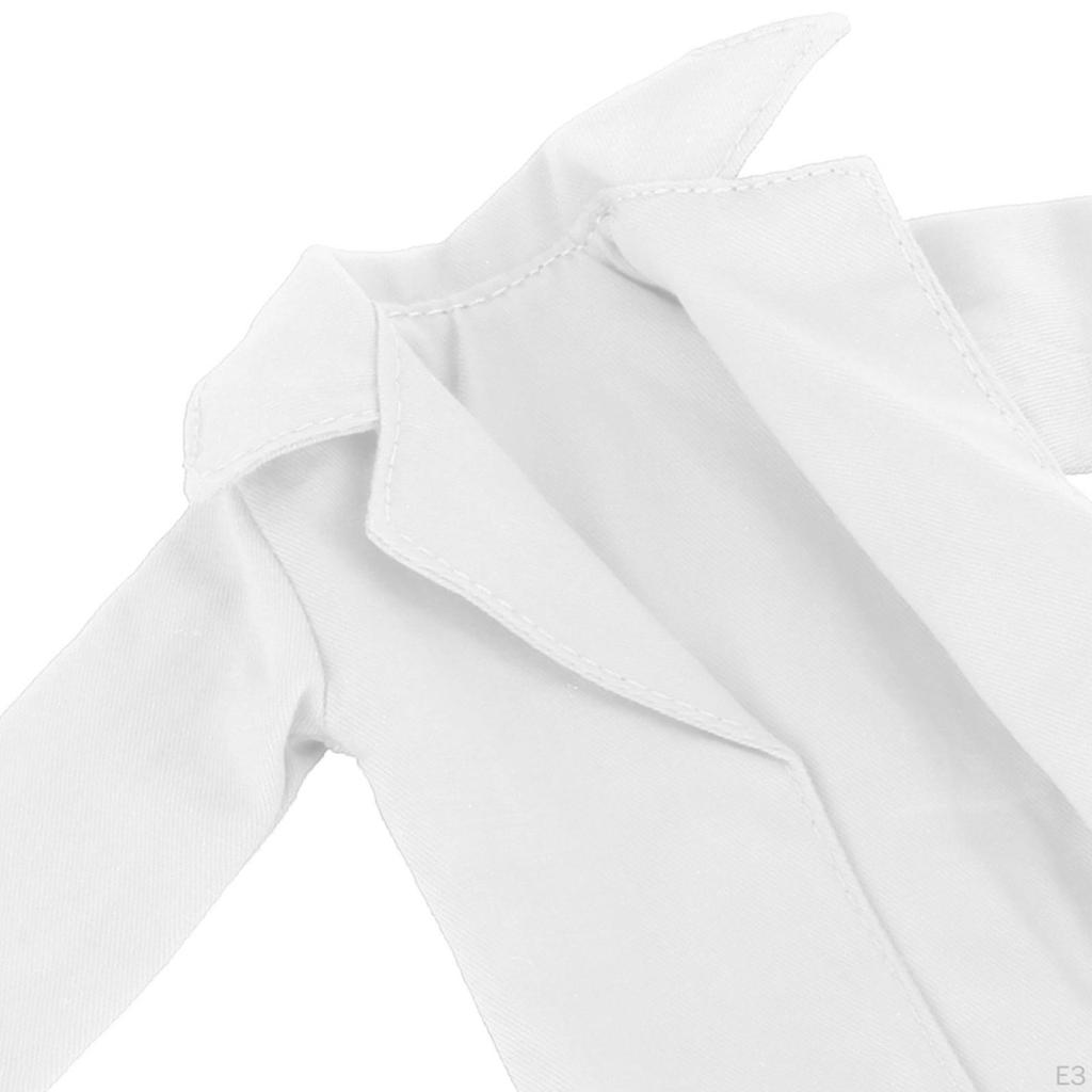 Doll Long Sleeve Casual Trench Coat Windbreaker Jacket Clothing /6 BJD Clothes Outfits