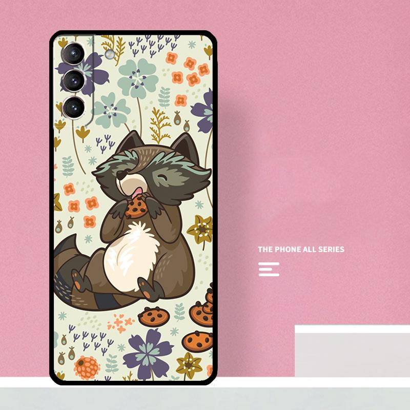 Funny little raccoon Phone Case For Samsung Galaxy S26 S23 Ultra S20 S21 S22 S24 S25 Plus S10 S25 FE Cover Coque
