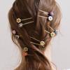 Luvinball Pebble Snowball Hairpin Set(3pcs)