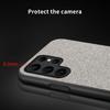 Fabric Canvas Phone Case for Samsung Galaxy S21 S22 S23 Ultra S23 Plus A54 A55 5G 360 Full Protective Back Cover