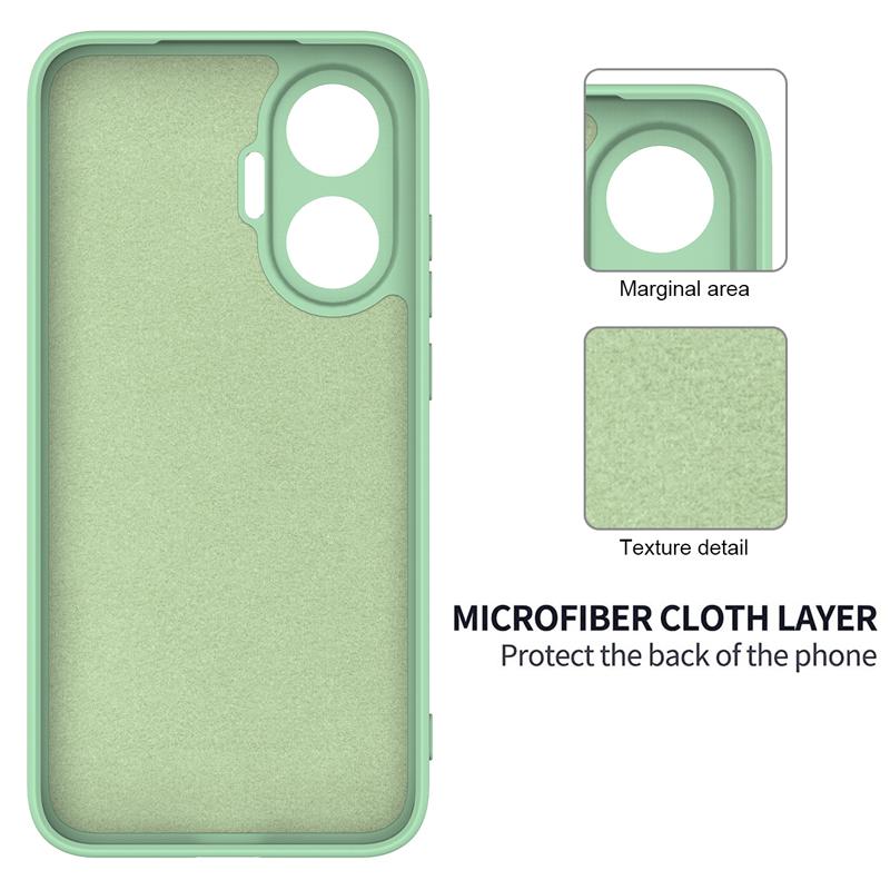 For Xiaomi Redmi Turbo 4 Pro Case Soft Premium Liquid Silicone Strap Cover with Flocking inside for Redmi Turbo4 Pro
