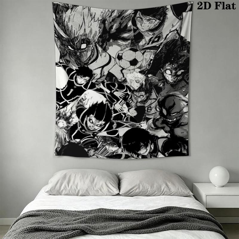 BlueLock Wall Tapestry Aesthetic Wall Hanging Printed Fabric Blanket Decorative Tapestries for Bedroom Living Room Home Decor