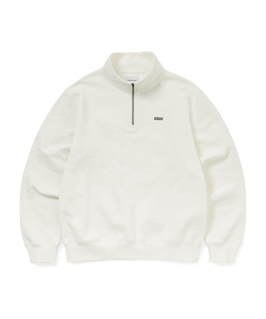 THISISNEVERTHAT T.N.T. Classic Hdp Half Zip Sweatshirt Natural