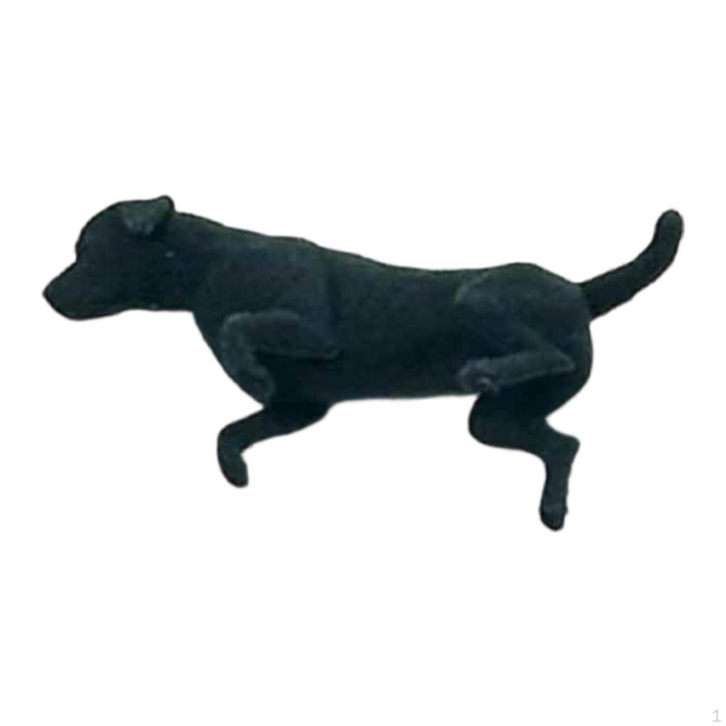 1/64 Miniature Animal Model Painted Realistic Scene Decor for DIY