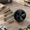 Grass Trimmer Parts Replacement Mowers Deck Wheel HighStrength for Outdoor Use
