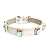 Rhinestone Pet Collar Set: High-End Leather Collar & Leash for Large Dogs