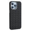 For iPhone 16 Pro Case Compatible with MagSafe Anti-Drop PU+TPU Phone Cover Geometric Pattern