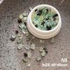Crystal Stone Nail Accessories 1 Box Mini Colorful Natural Stone Nail Charms Irregular For Diy Nails Decorations
