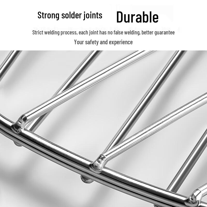 Stainless Steel Double-Sided BBQ Grill Basket
