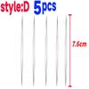 10/S Beading Needles Seed Beads Needles Big Eye Diy Beaded Collapsible Beading Pins Open Needles For Jewelry Making Tools