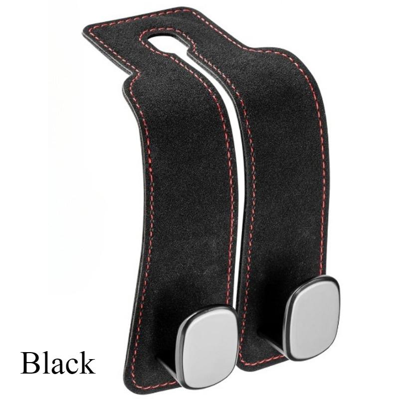 1 Stück Langlebiger universeller einfacher Auto-Wildlederhaken Autositzlehne Versteckter multifunktionaler Aufbewahrungshaken im Auto