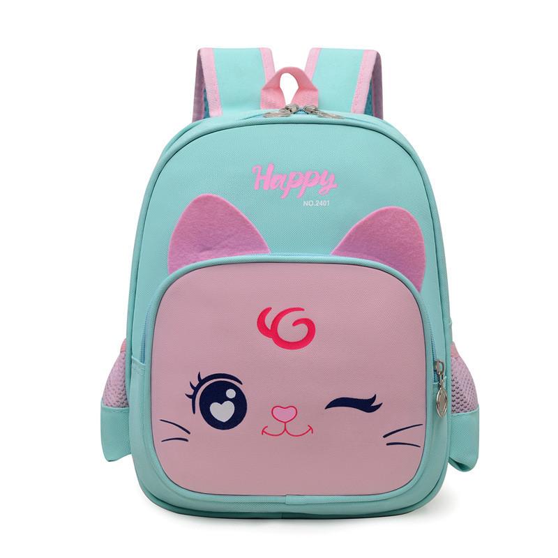 Lovely Childrens Nylon Backpack With Cute Cartoon Prints And Spacious Design Perfect For School Outings And Adventures