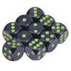 Acrylic 16mm Dices Colorful 6 Sided Dices Cubes with Dots Playings Square Block