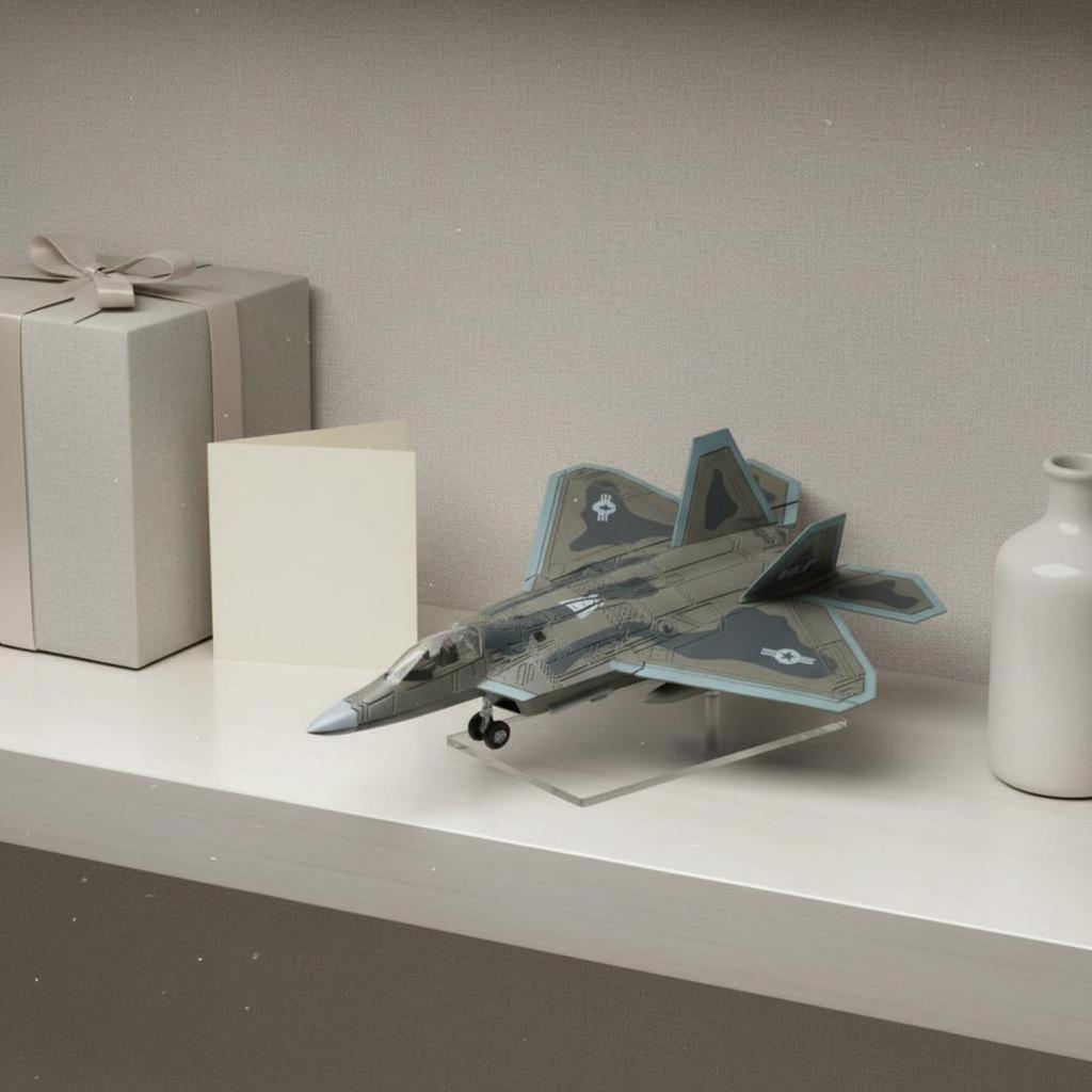 Fighter Jet Model Kit Quick Assembly DIY Aircraft for Boys, Kids