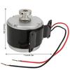 24V 300W High Speed Aluminum Wheel Motor Accessory for Electric Scooter