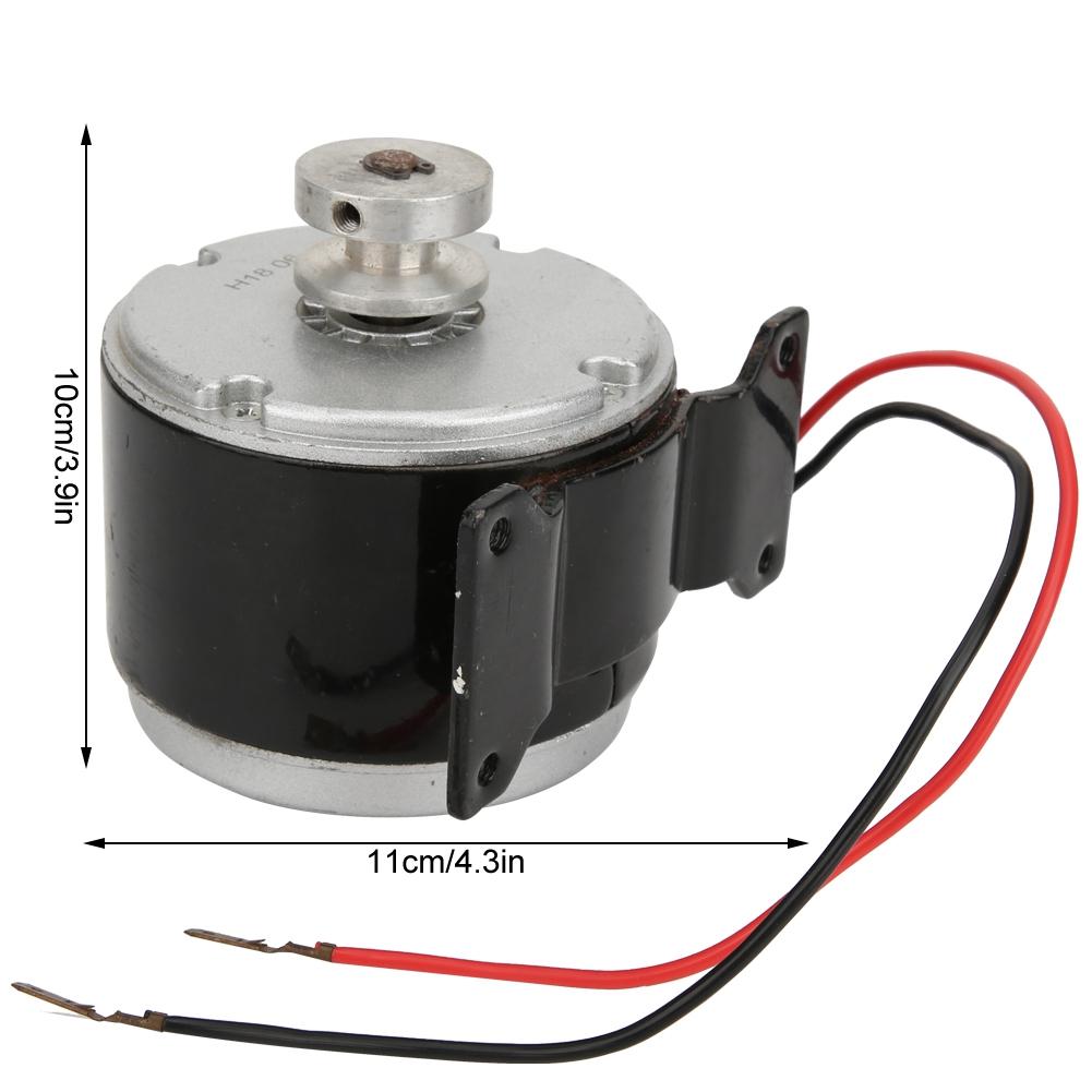 24V 300W High Speed Aluminum Wheel Motor Accessory for Electric Scooter