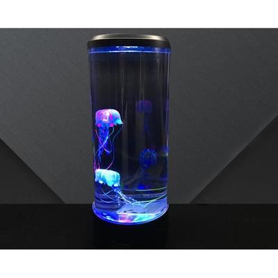 Lampa meduza światło akwariowe fantazyjne lampa lawowa meduza lampa nastrojowa zmieniająca kolor światło prezent dla dzieci.