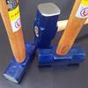 Marteau de forgeron en acier au carbone forgé de 8 livres avec manche octogonal en bois