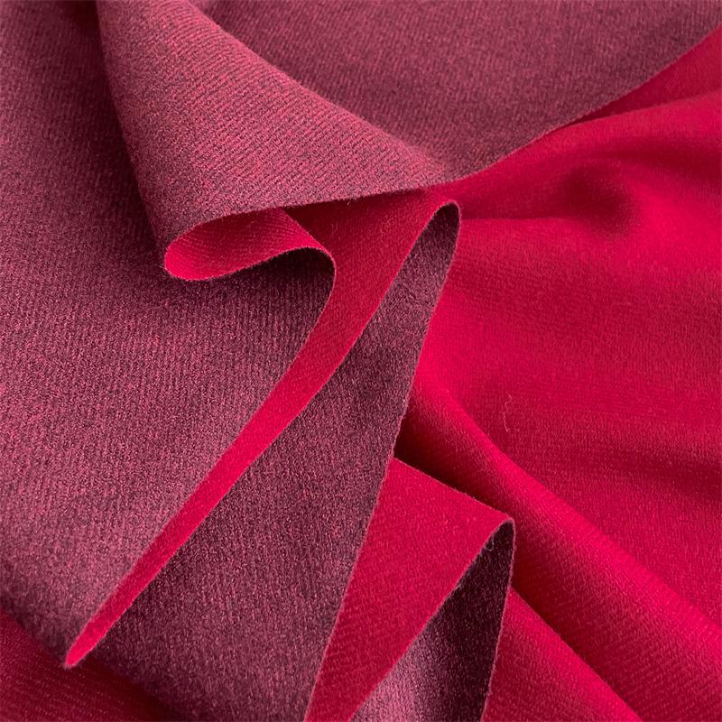 Winter Women Scarves Long Warm Gradient Imitaion Cashmere Hijab Solid Lady Shawl Wrap Female Pashmina Bandana Head Scarf